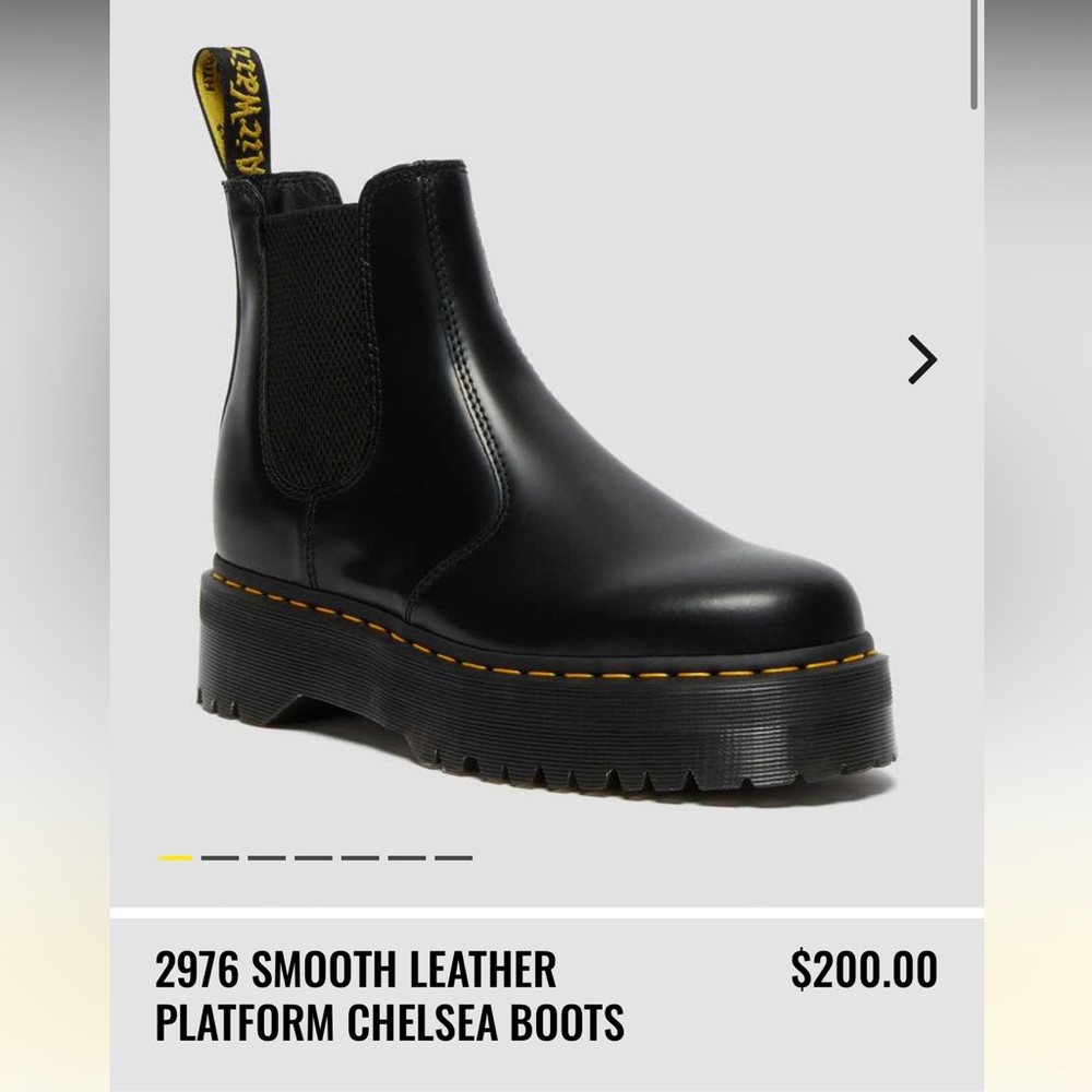 Dr. Martens Platform Chelsea Boots